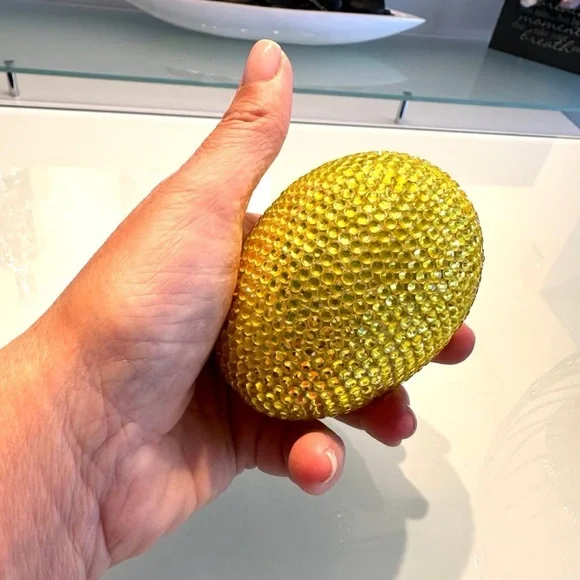 Swarovski Crystal custom Easter Egg basket centerpiece home decor - Picture 7 of 11